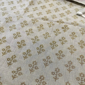 Off White & Gold