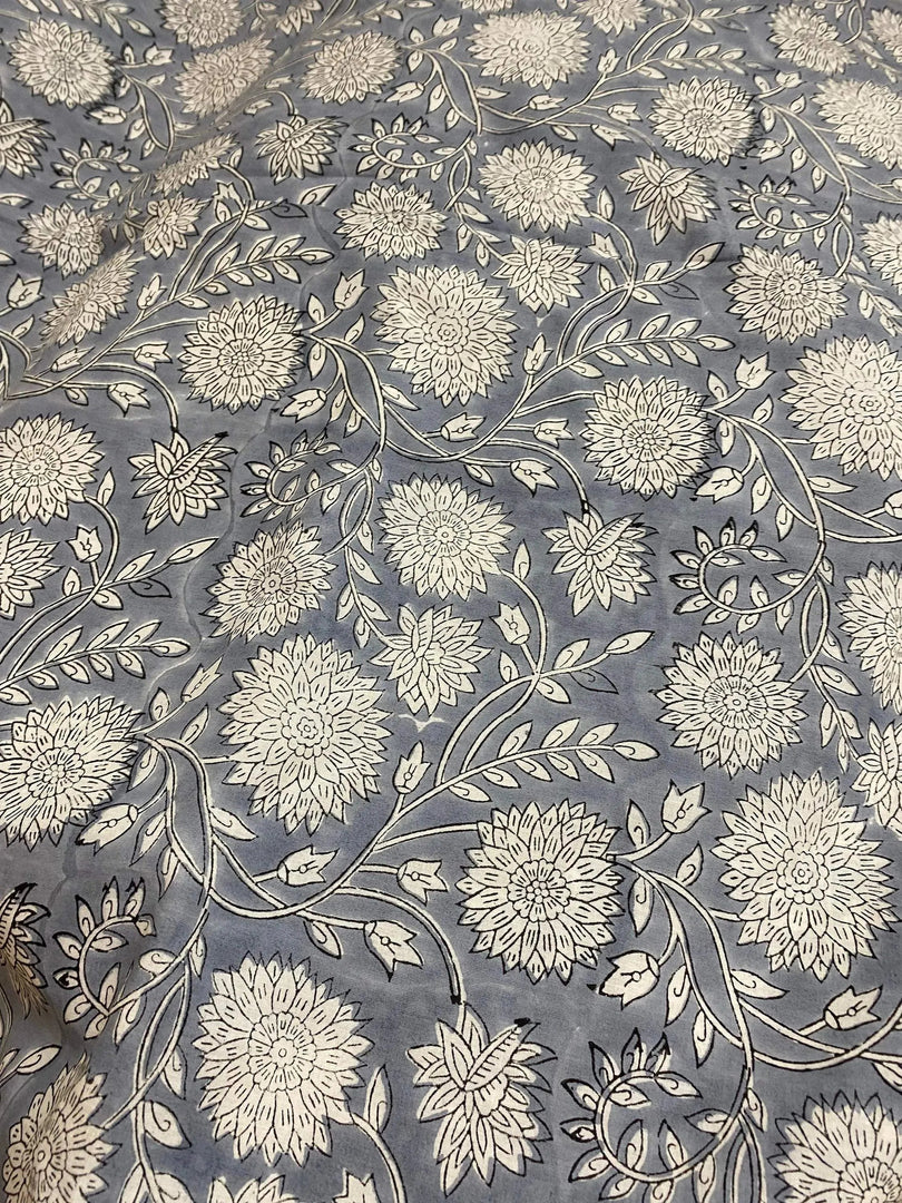 Blenna Indian Cotton Block Print Fabric