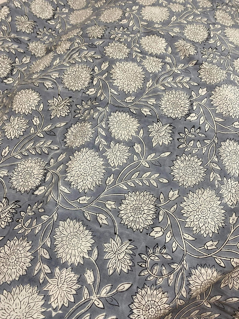 Blenna Indian Cotton Block Print Fabric