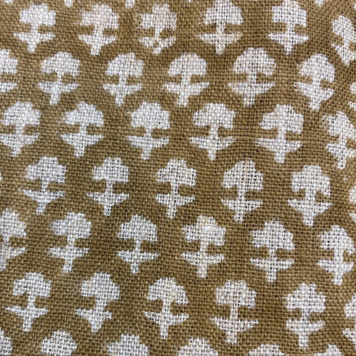 Margaret Geometric Hand Block Printe Fabric