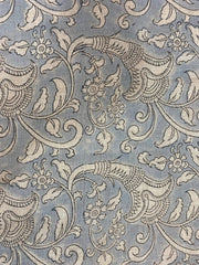 Valisca Block Print Handloom Linen Fabric
