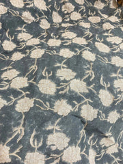 Gwyrell Block Print Handloom Linen Fabric