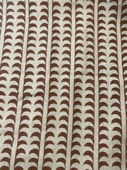 Xanvia Block Print Handloom Linen Fabric