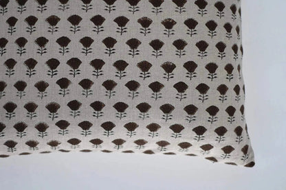 Elizabeth Block Print Pillow Cover - Maple Village Lane