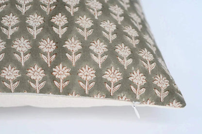 Sophia Block Print Pillow Cover - Maple Village Lane