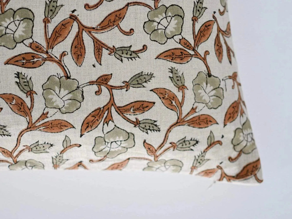 Mabel Block Print Pillow Cover - Maple Village Lane