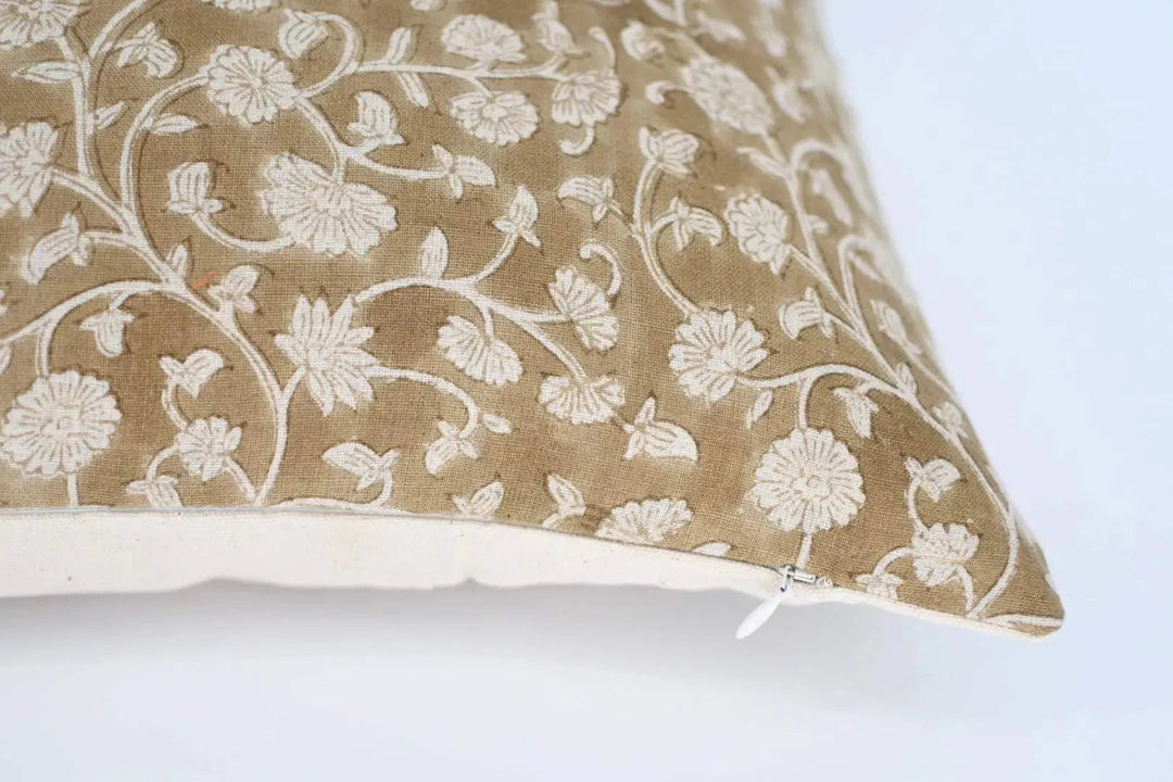 Karina Block Print Pillow Cover