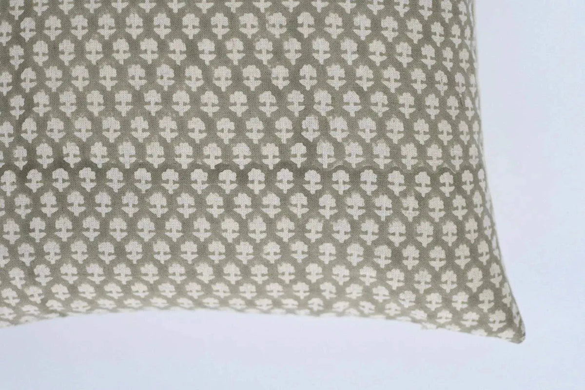 Anna Block Print Pillow Cover - Maple Village Lane