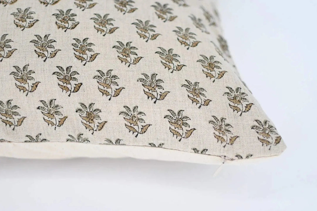 Kiera Block Print Pillow Cover