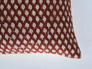 Violet Block Print Pillow Cover - Rohiyaan