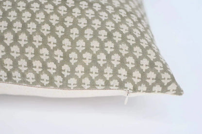 Anna Block Print Pillow Cover - Maple Village Lane