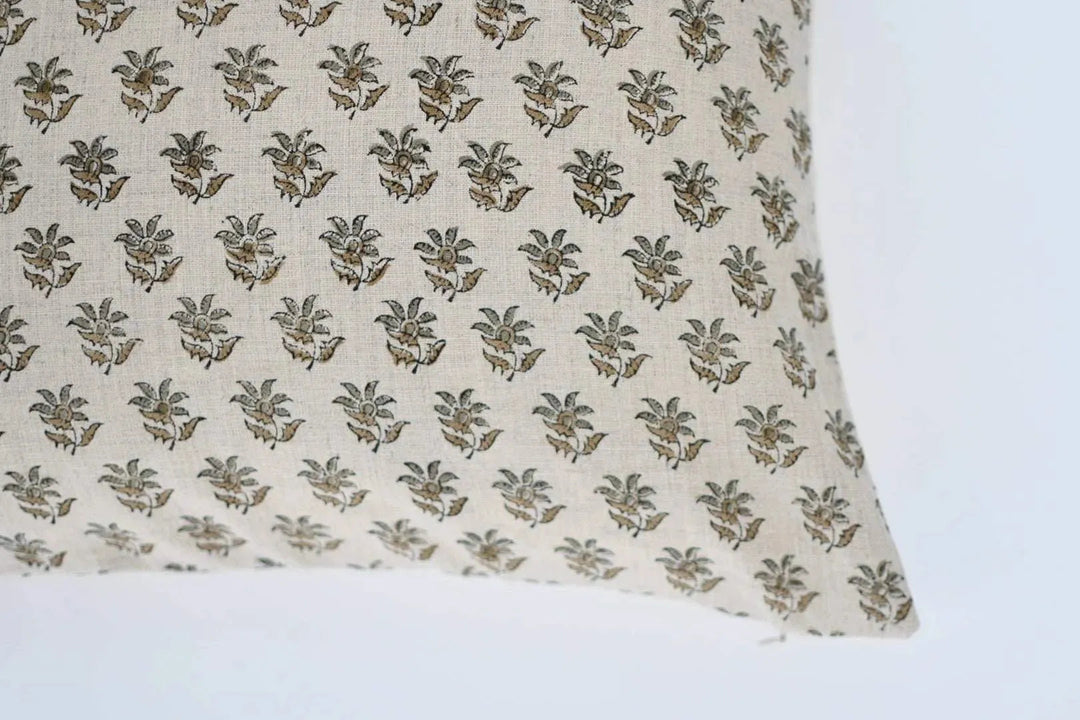 Kiera Block Print Pillow Cover