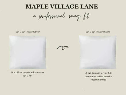 Noah Pillow Cover - Maple Village Lane