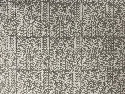 Ravell Floral Hand Block Print Cotton Fabric