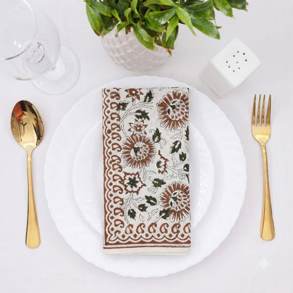 Rustic Rust Indigo Table Napkin