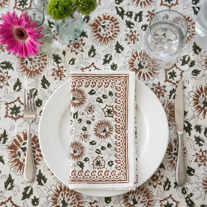 Rustic Rust Indigo Table Napkin
